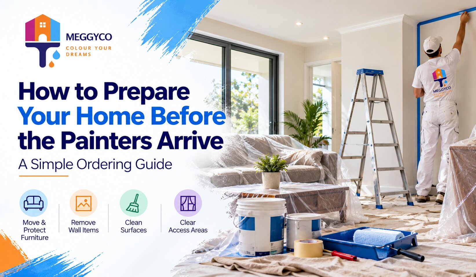 How to Prepare Your Home Before the Painters Arrive